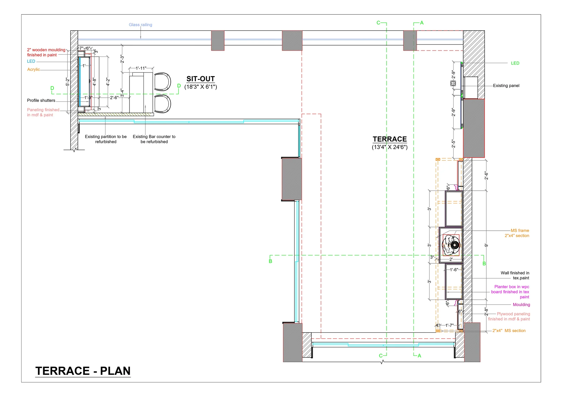 Living Room | Family Area and Dining Room