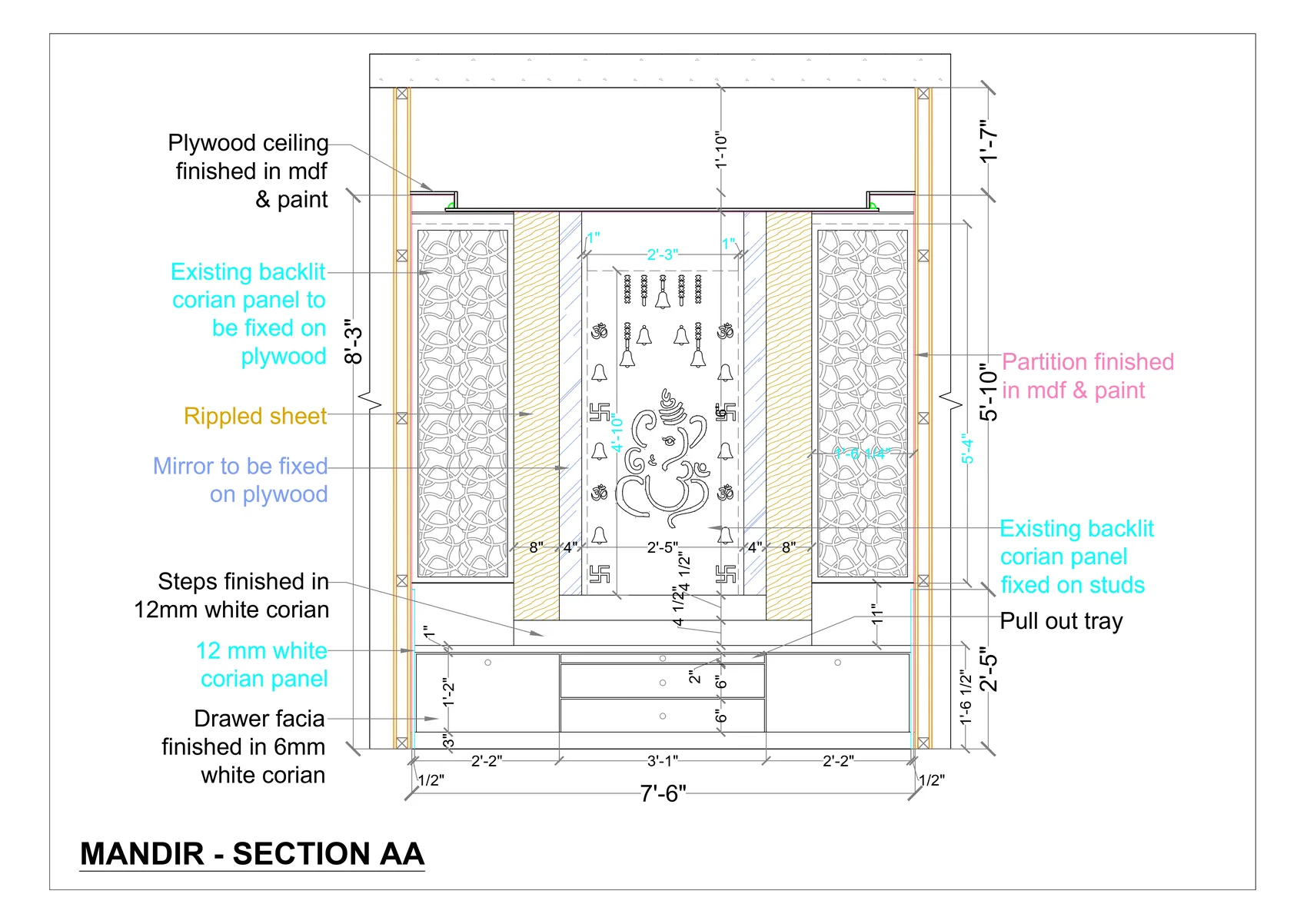 Mandir — Section A