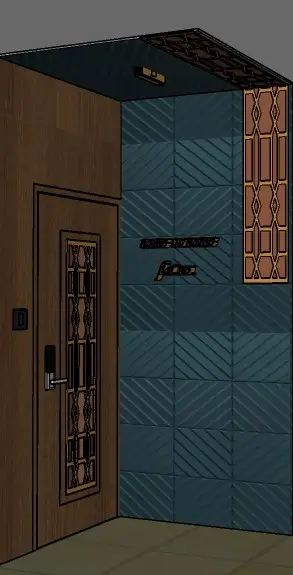 Entrance Door after