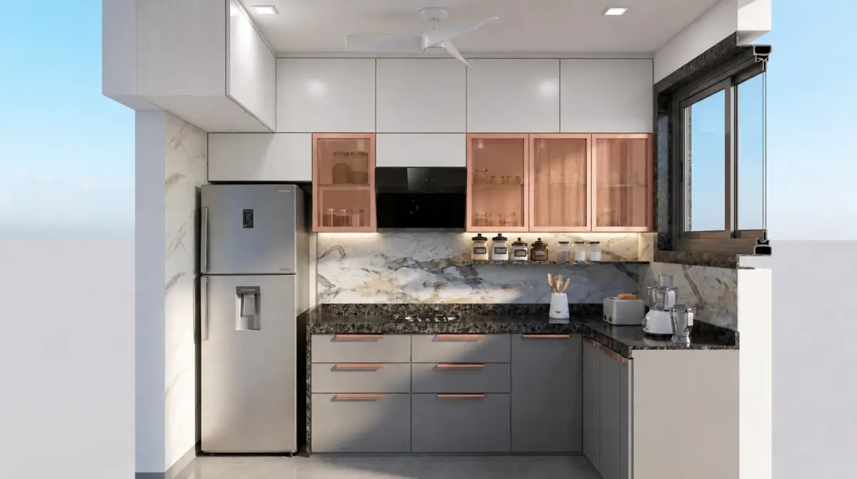 Kitchen before