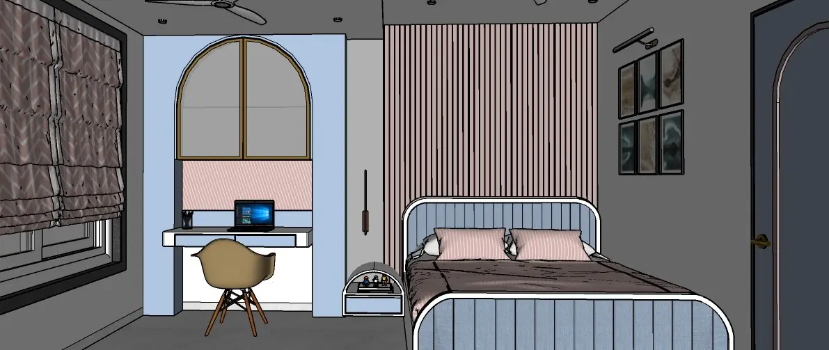 Kids Bedroom after
