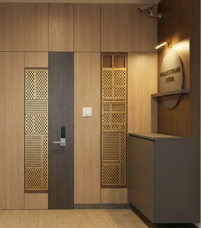 Entrance Door before