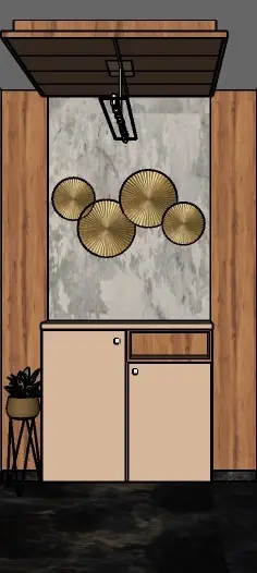 Foyer after