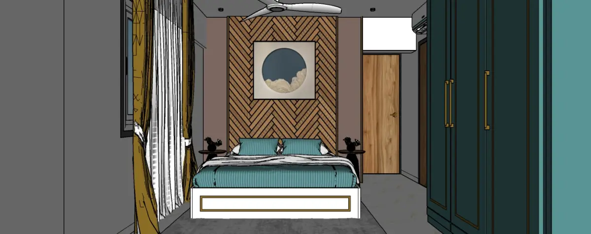 Guest Bedroom after